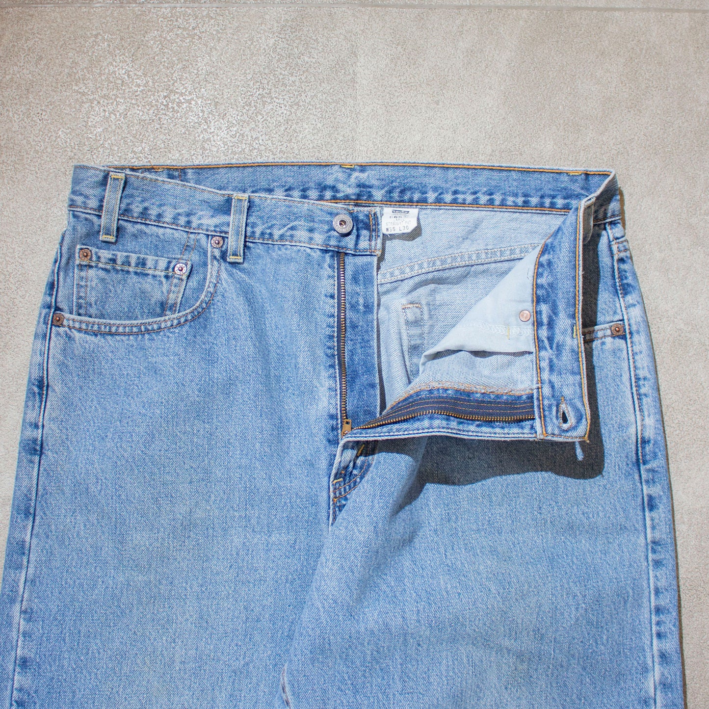 547 LOOSE FIT Pleated Denim Pants Made in U.S.A.