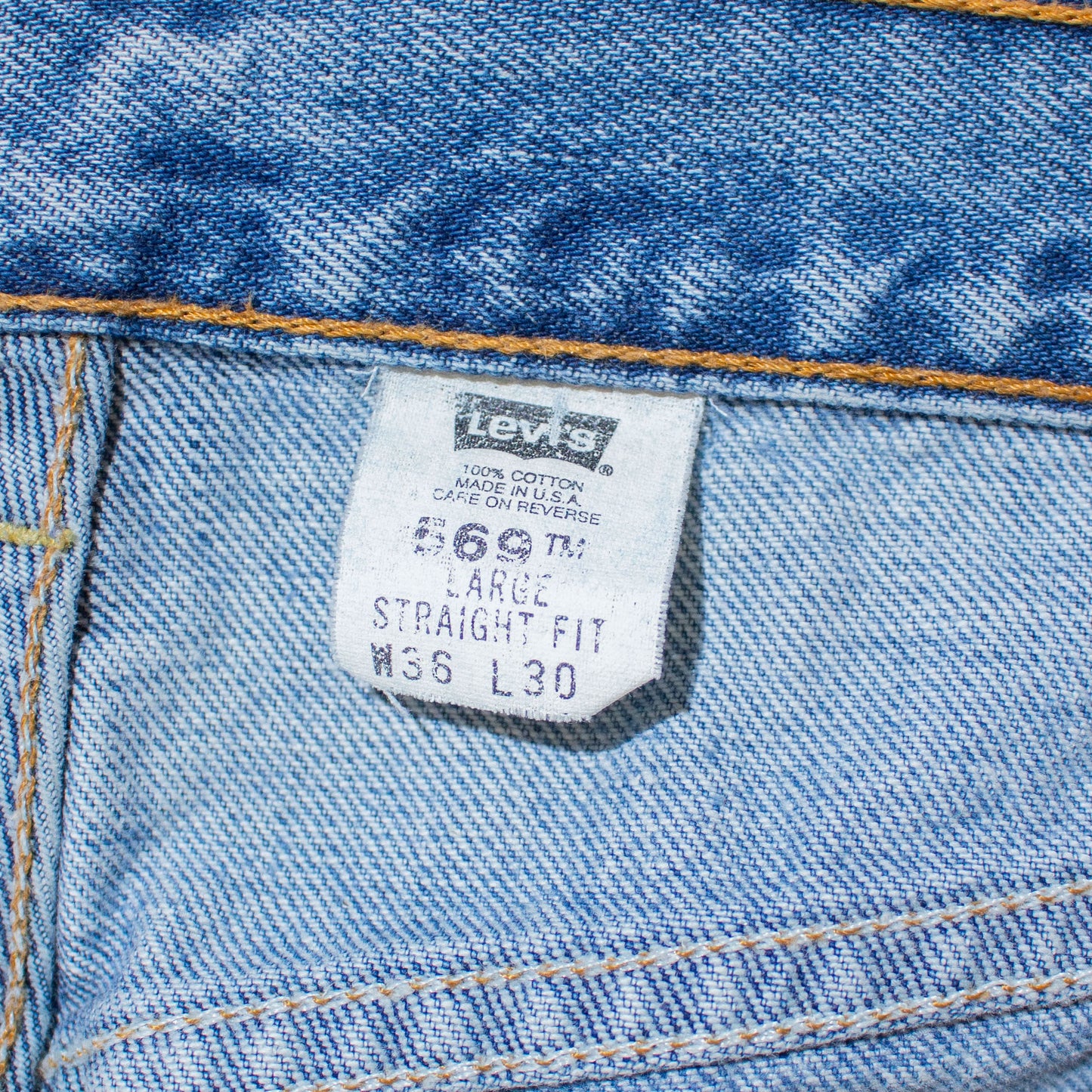 547 LOOSE FIT Pleated Denim Pants Made in U.S.A.
