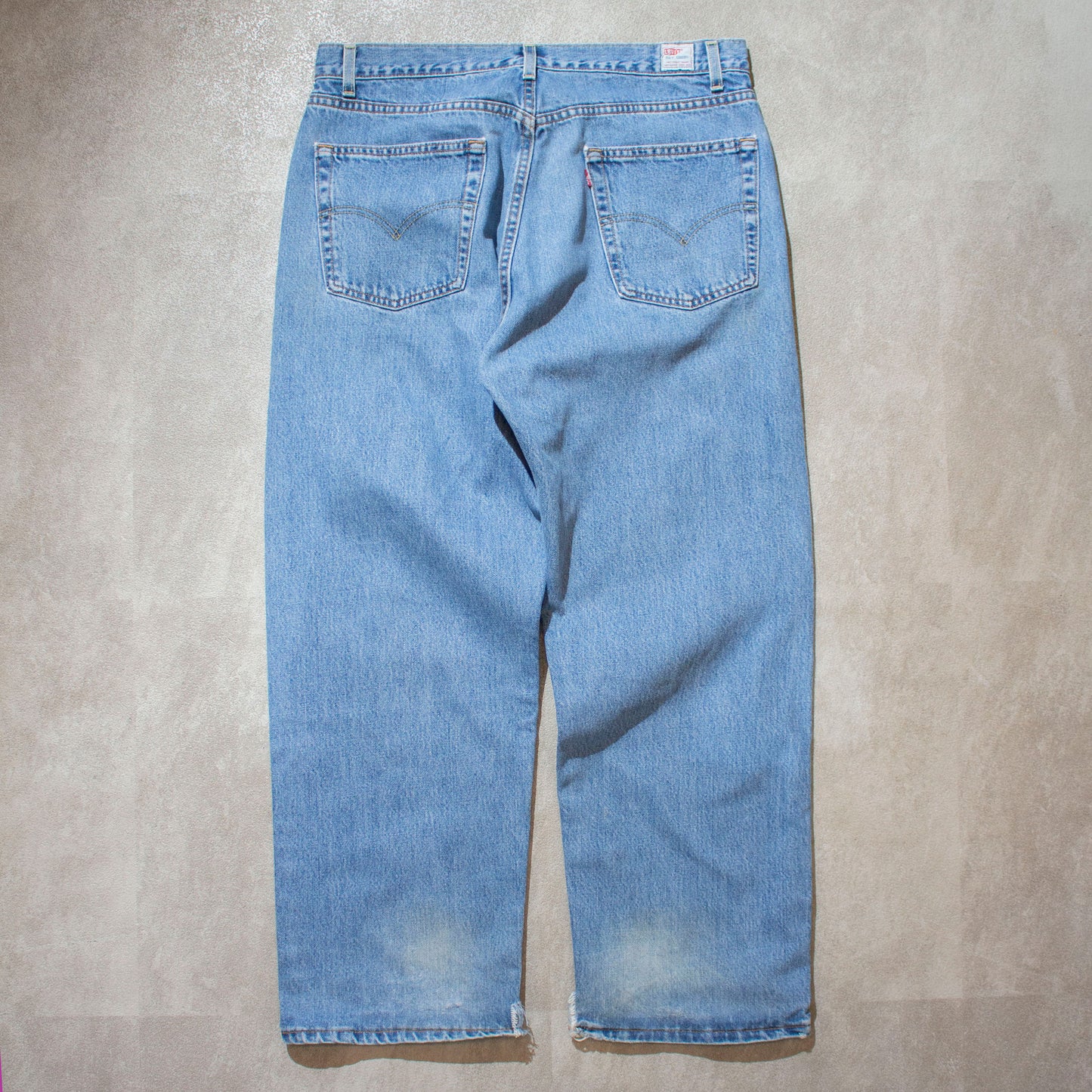 547 LOOSE FIT Pleated Denim Pants Made in U.S.A.