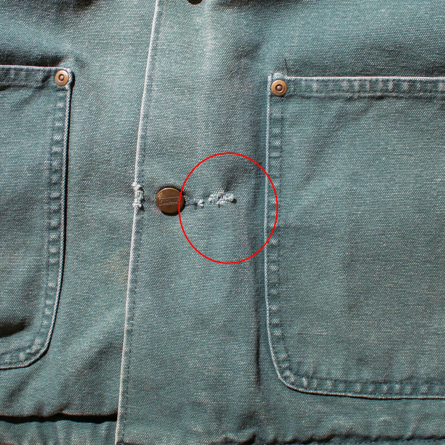 Wool Lining Duck Coverall Jacket