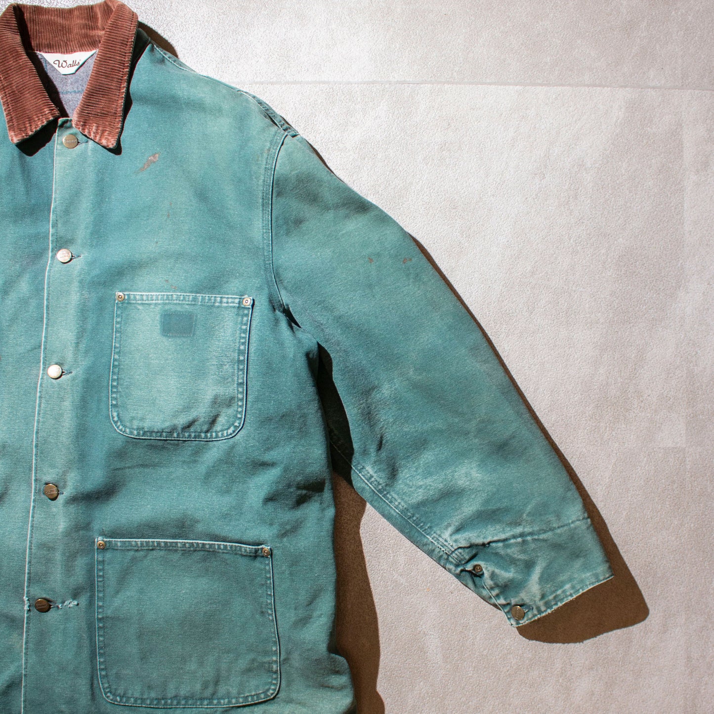 Wool Lining Duck Coverall Jacket