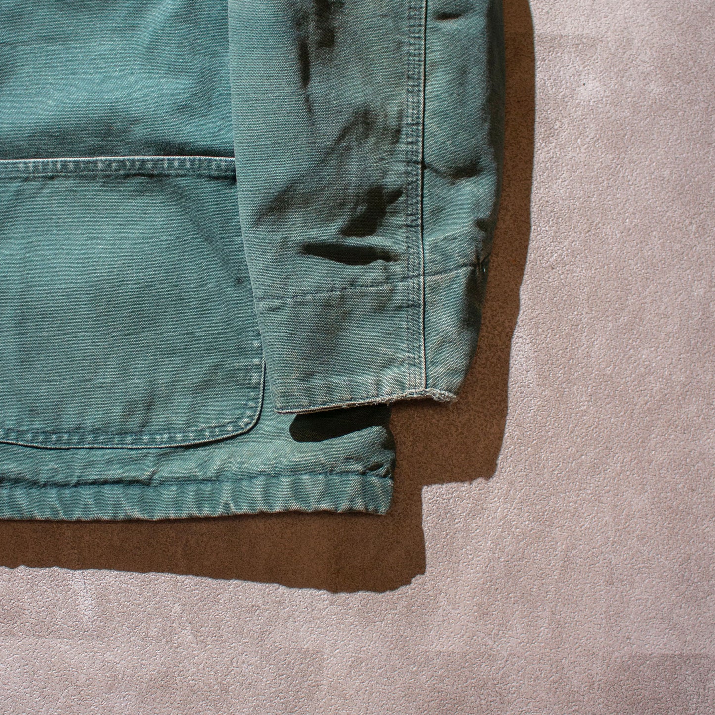 Wool Lining Duck Coverall Jacket