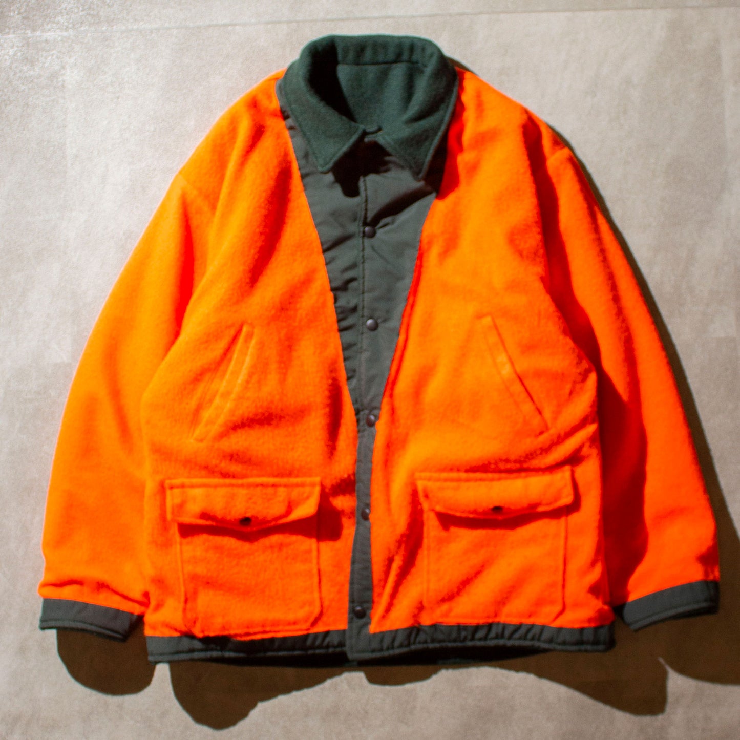 Reversible Wool Hunting Jacket