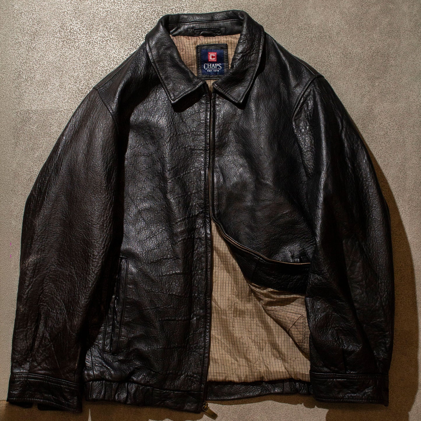 Leather Jacket【About L】