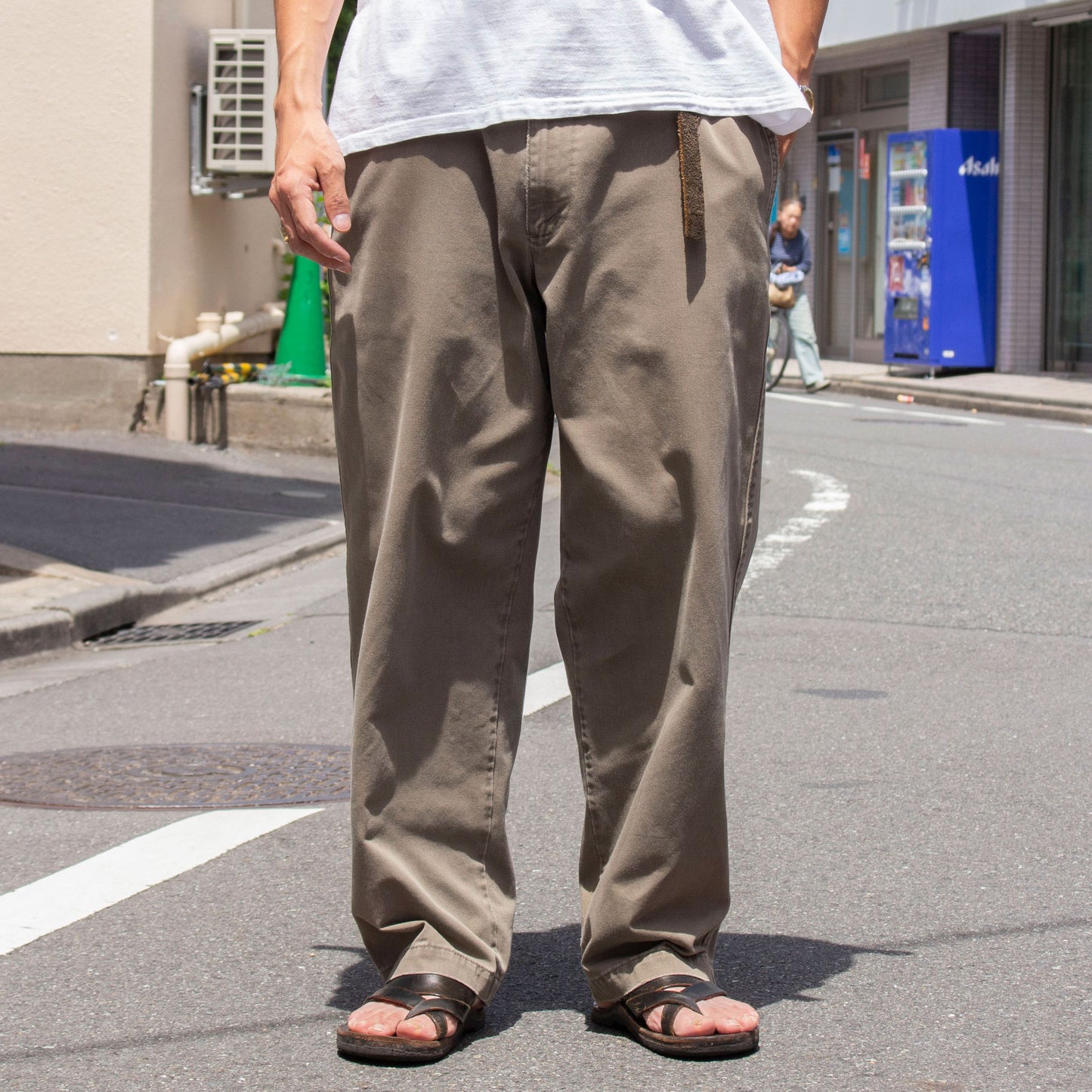 Cotton Chino Pants Made in U.S.A.【W34×L29】