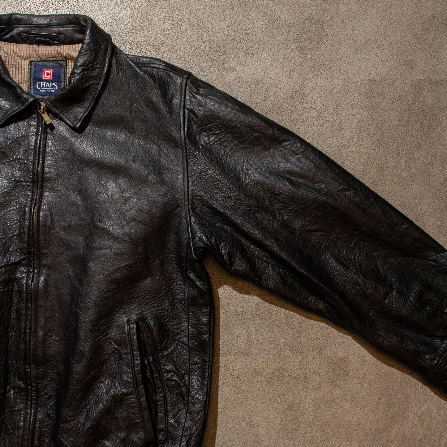 Leather Jacket【About L】