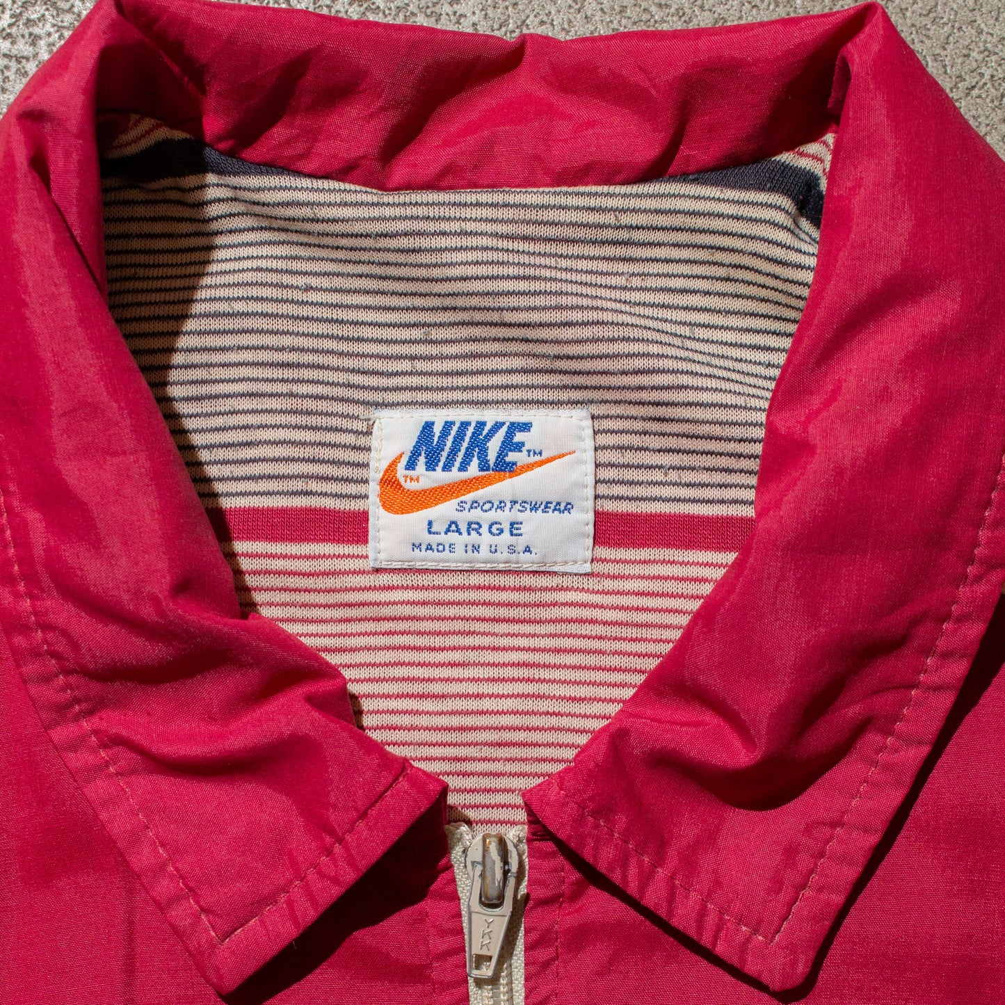 Nylon Jacket Made in U.S.A.【L】