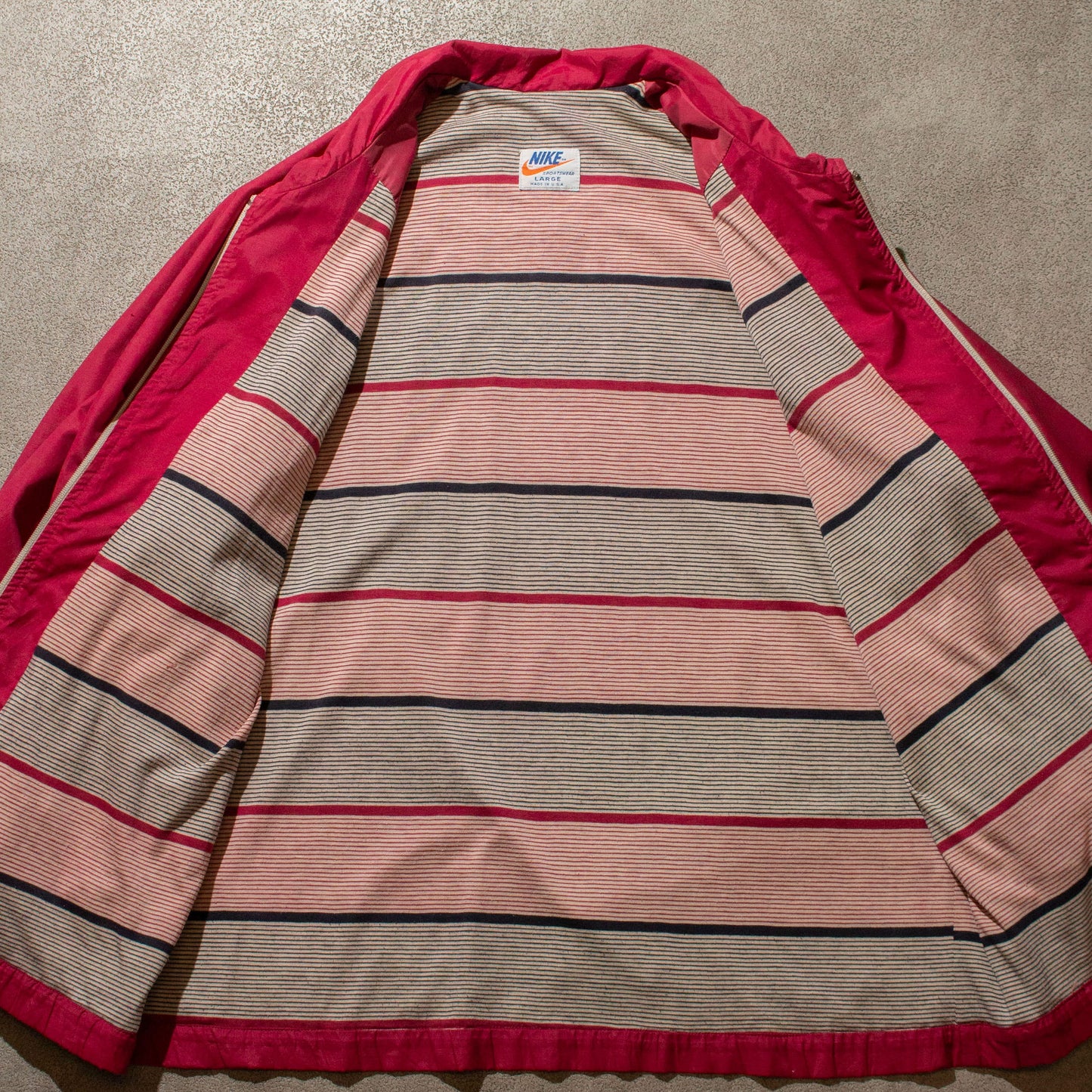 Nylon Jacket Made in U.S.A.【L】