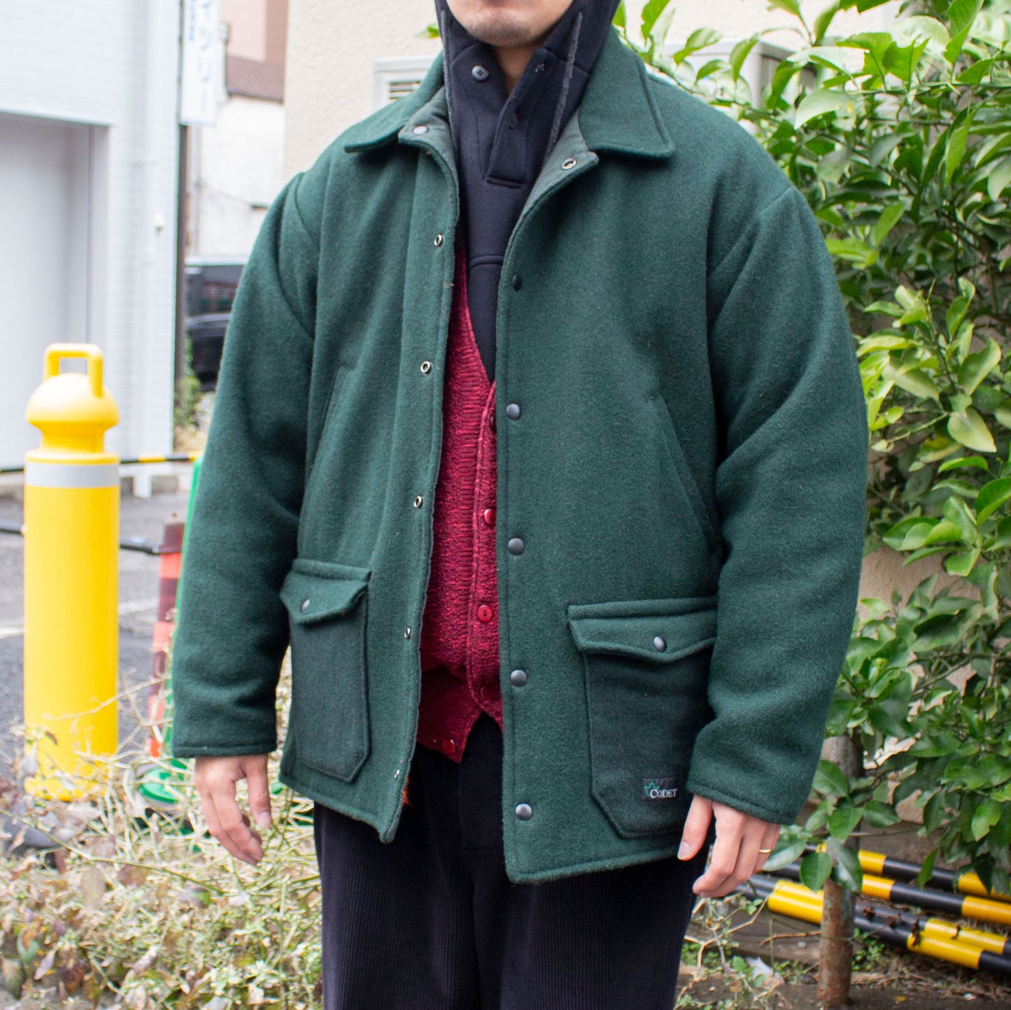 Reversible Wool Hunting Jacket