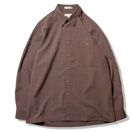 Rayon Check Shirt【L】