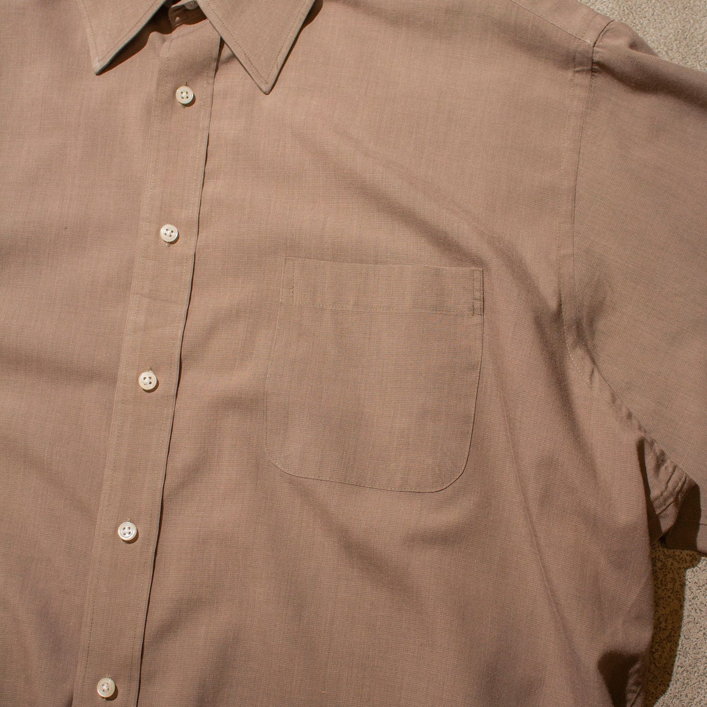 Polyester×Cotton Shirt【About XL】