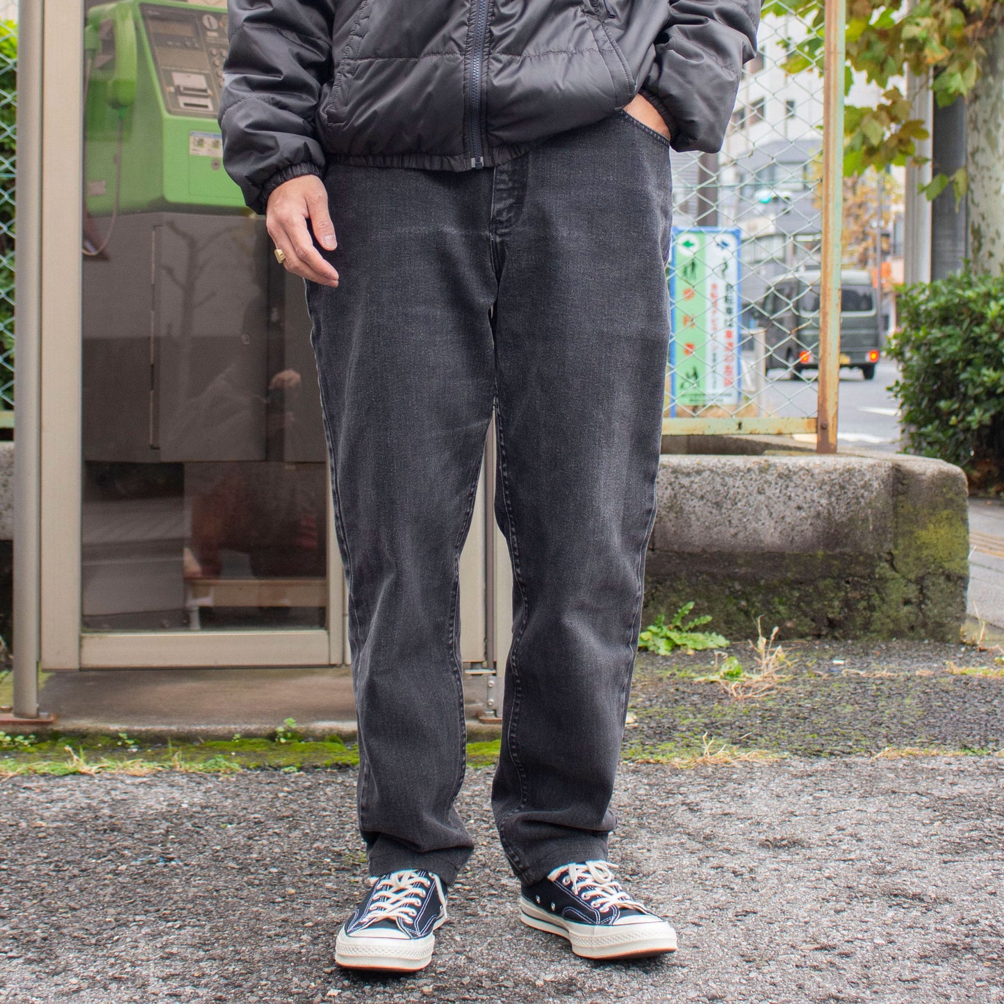 5pocket Denim Pants Black /【31×30】