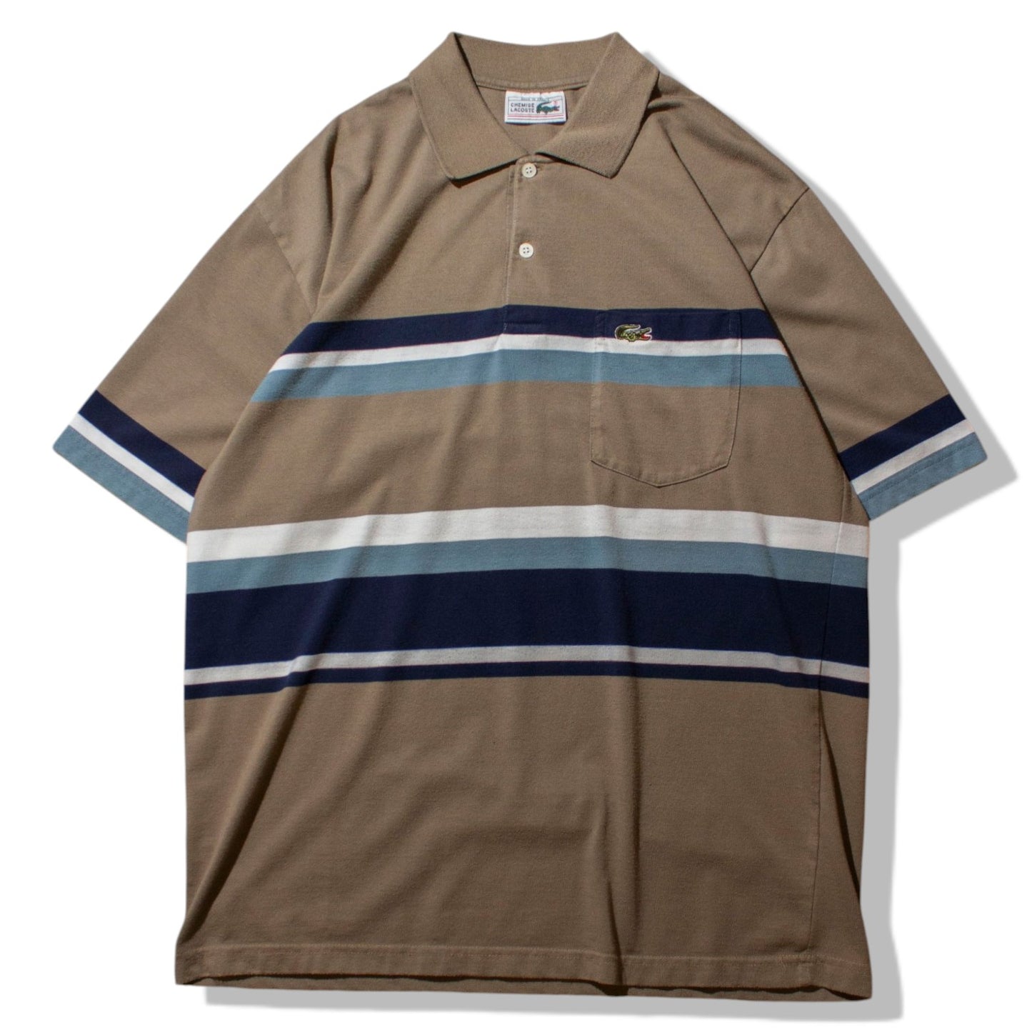 Border Polo Shirt Made in France【About M】