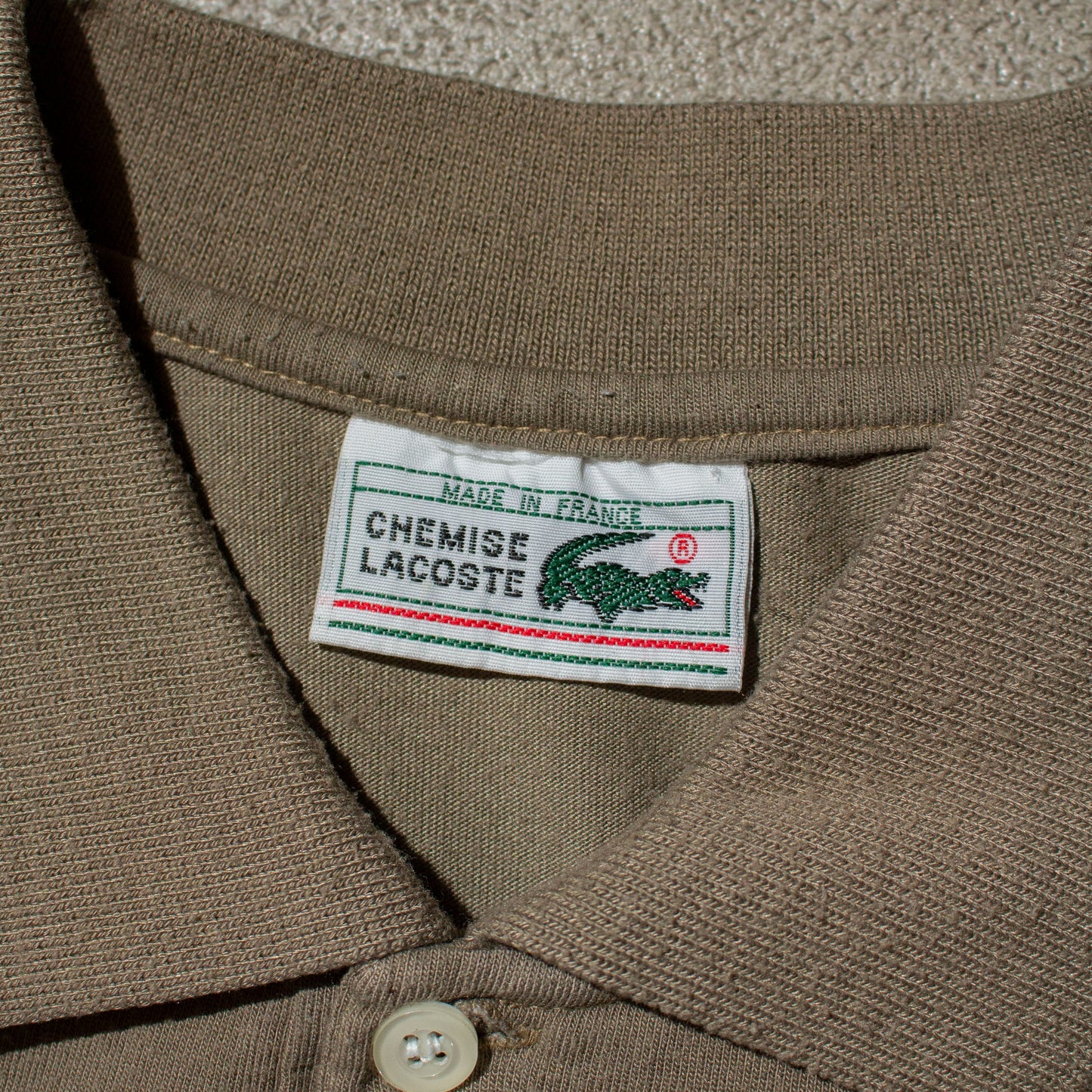 Border Polo Shirt Made in France【About M】