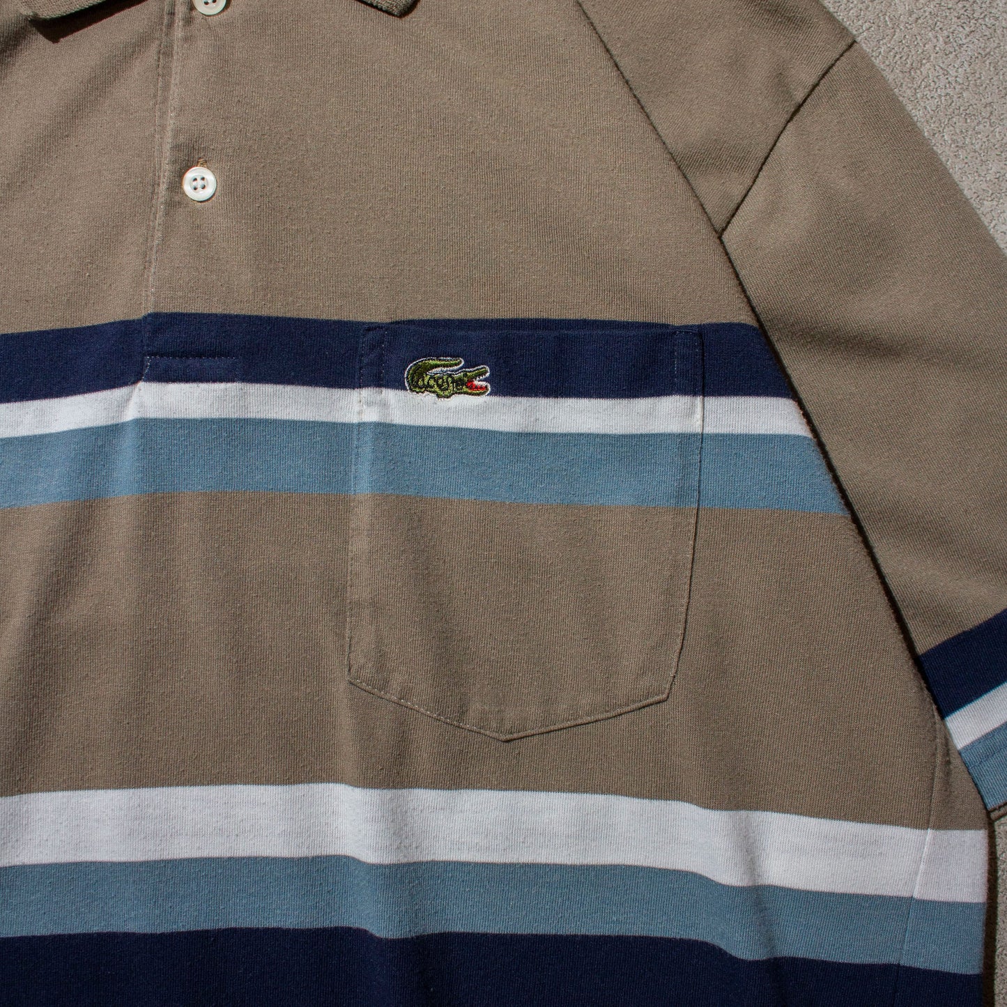Border Polo Shirt Made in France【About M】