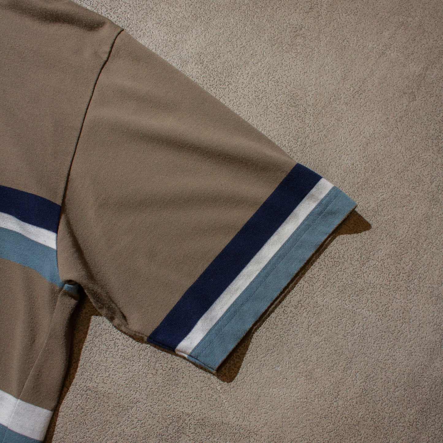 Border Polo Shirt Made in France【About M】