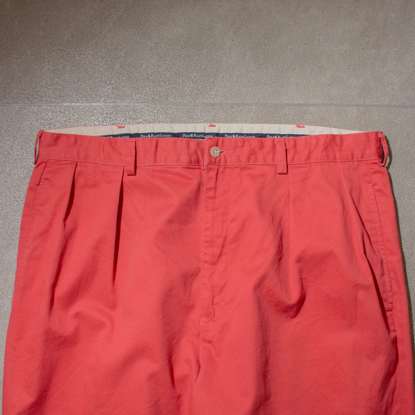 "Andrew" 2tuck Chino Pants【W38×L30】