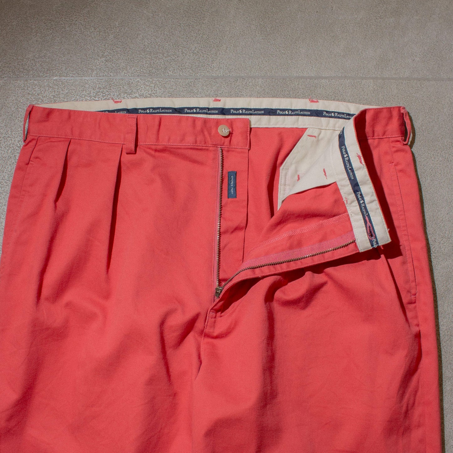 "Andrew" 2tuck Chino Pants【W38×L30】