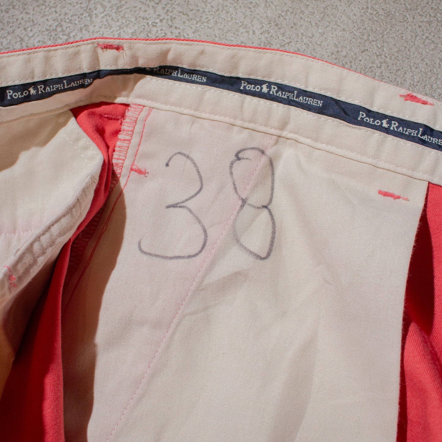 "Andrew" 2tuck Chino Pants【W38×L30】