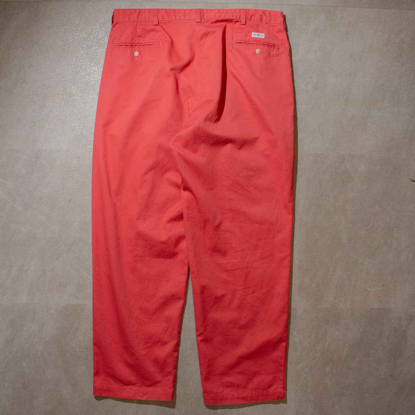 "Andrew" 2tuck Chino Pants【W38×L30】