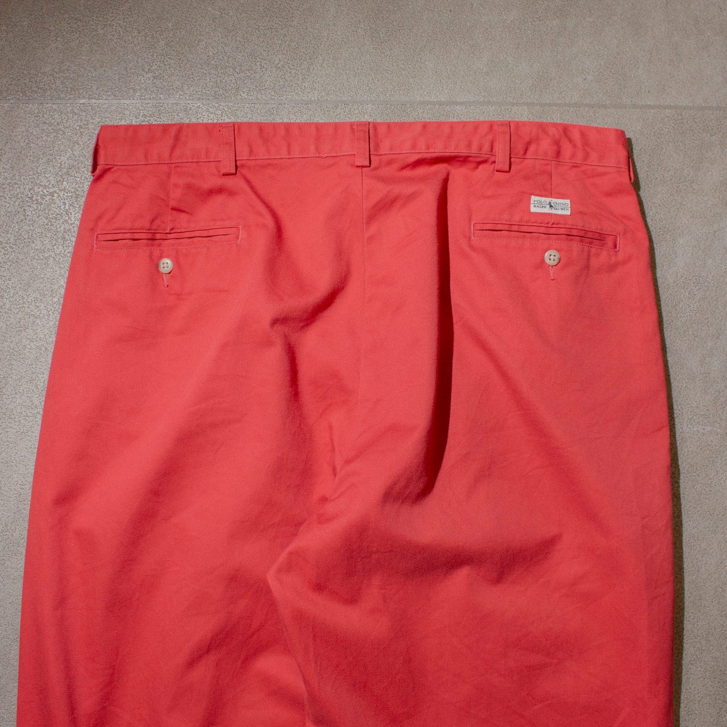 "Andrew" 2tuck Chino Pants【W38×L30】