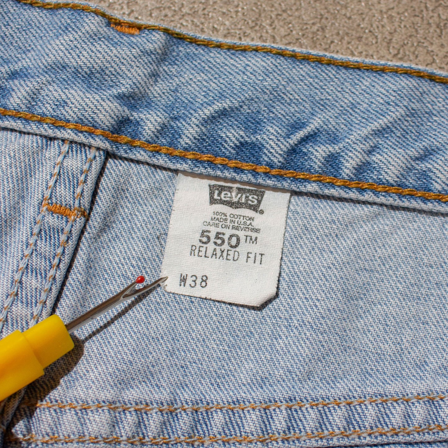 550 Denim Shorts Made in U.S.A.【W37】