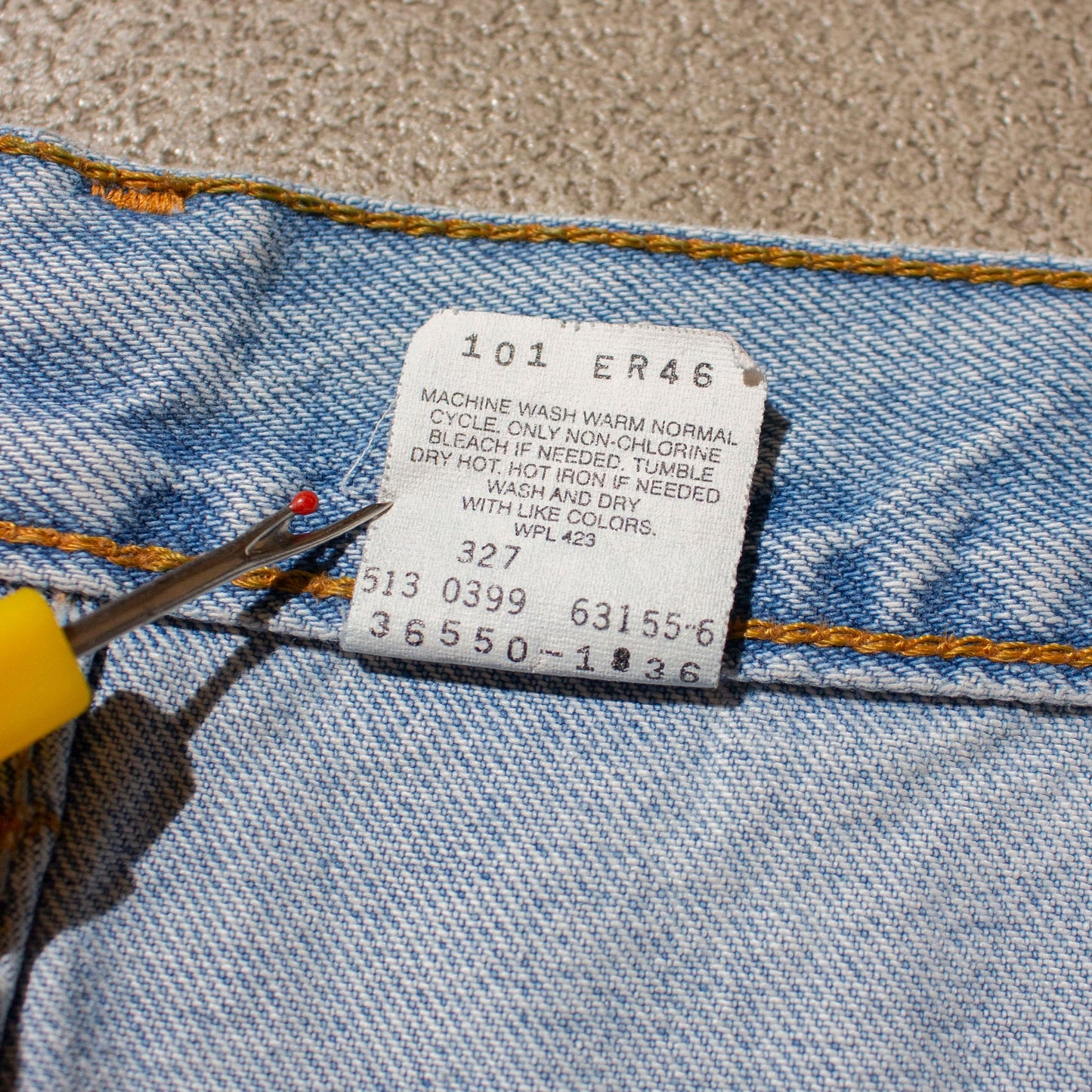 550 Denim Shorts Made in U.S.A.【W37】