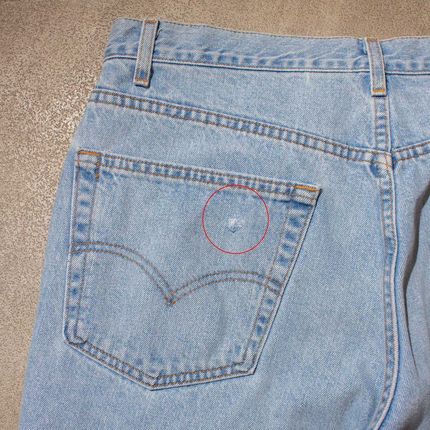 550 Denim Shorts Made in U.S.A.【W37】