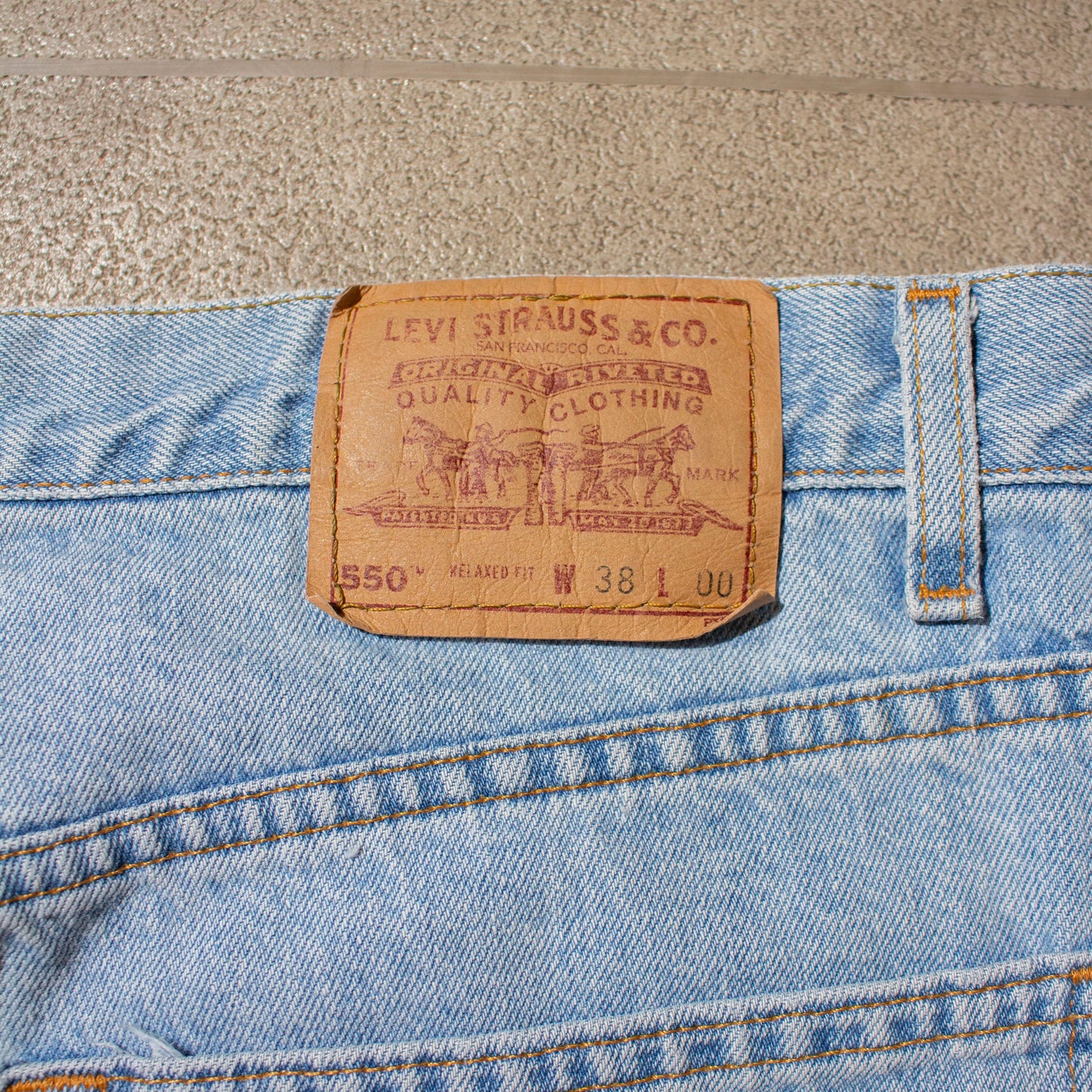 550 Denim Shorts Made in U.S.A.【W37】
