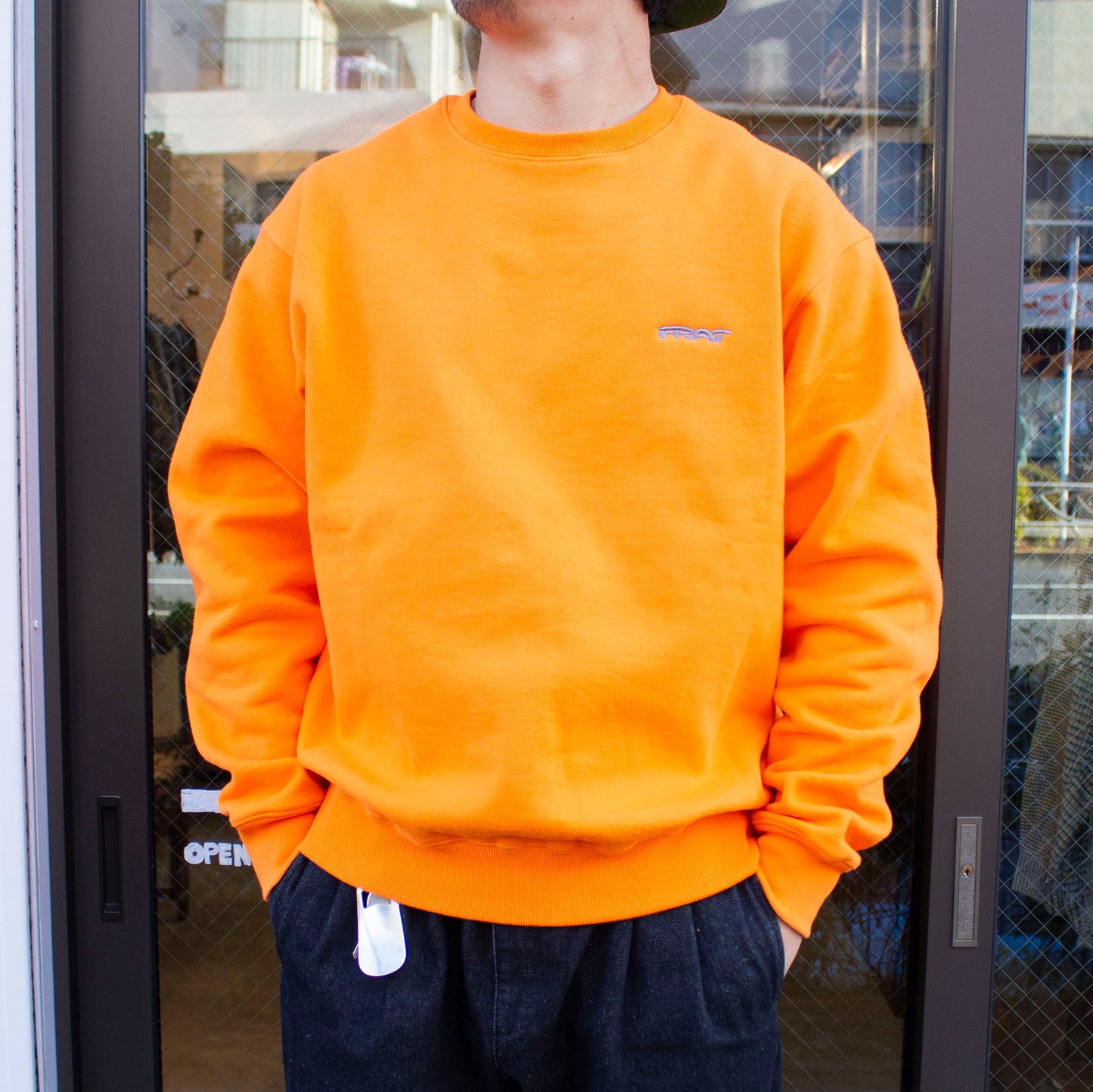 Classic Logo Sweat / Orange
