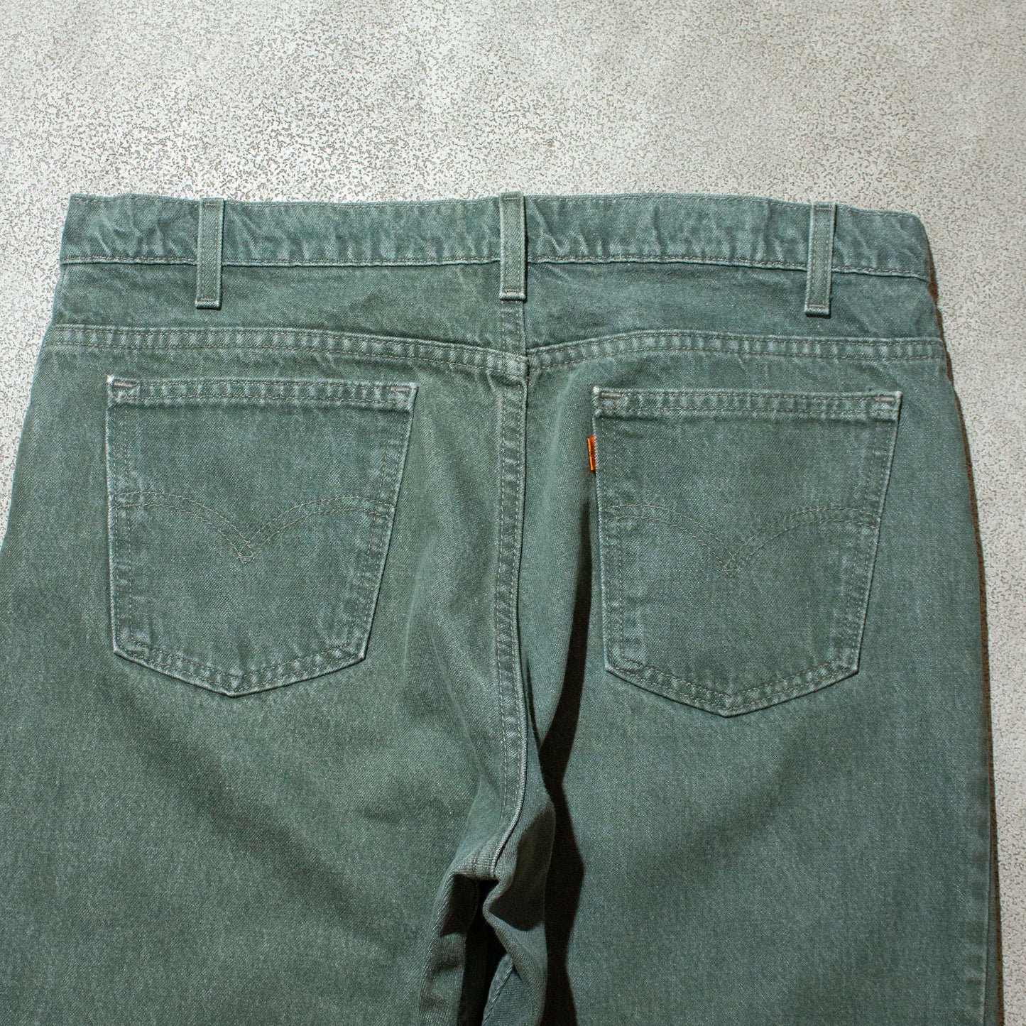 550 Relaxed Fit Tapared Leg Green【W38×L29】