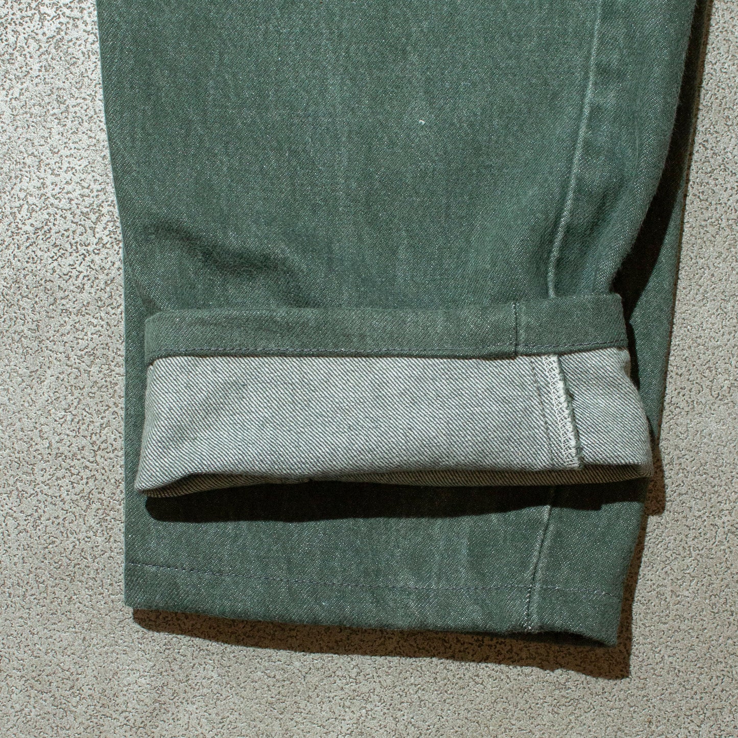 550 Relaxed Fit Tapared Leg Green【W38×L29】