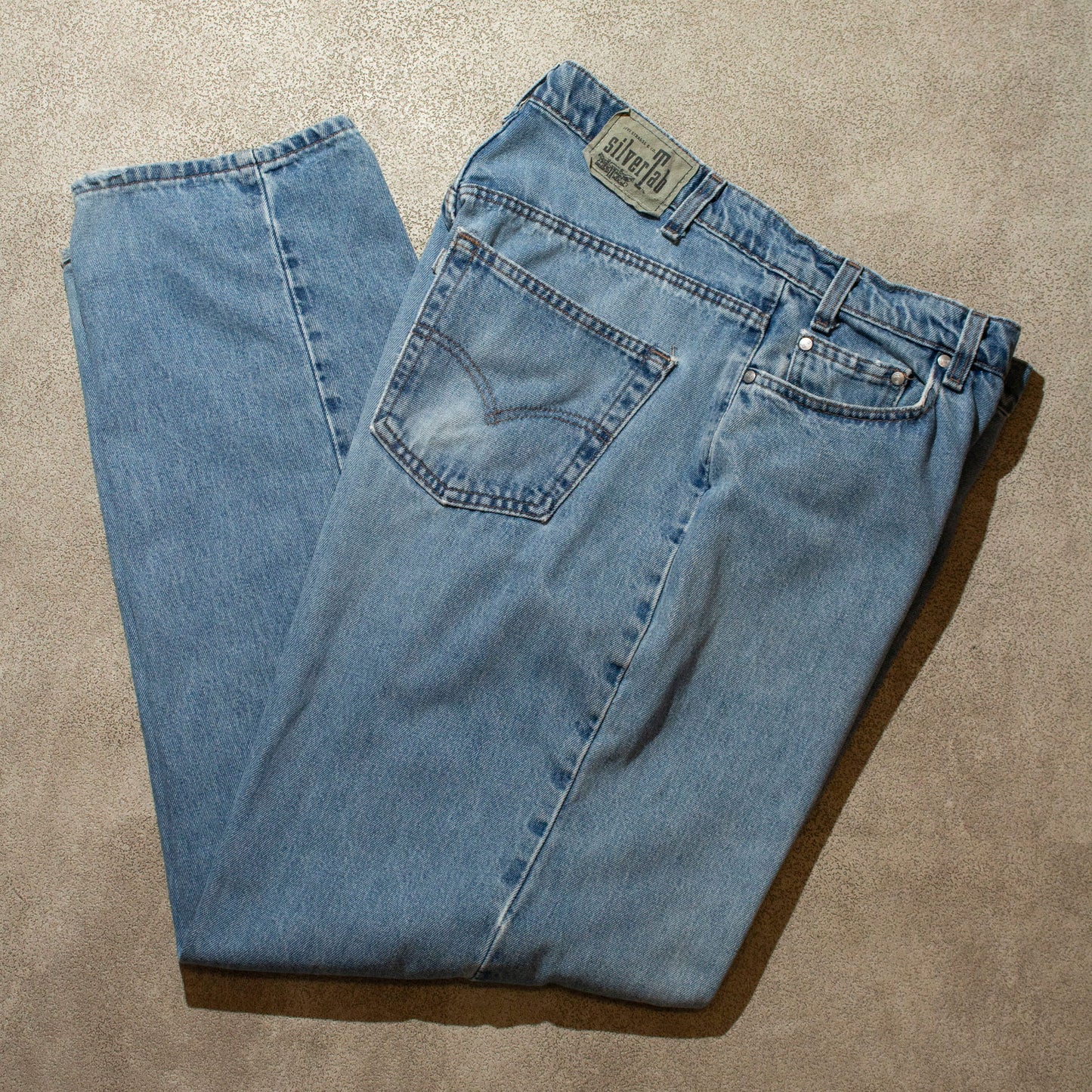 Silver Tab "LOOSE"【W38×L32】
