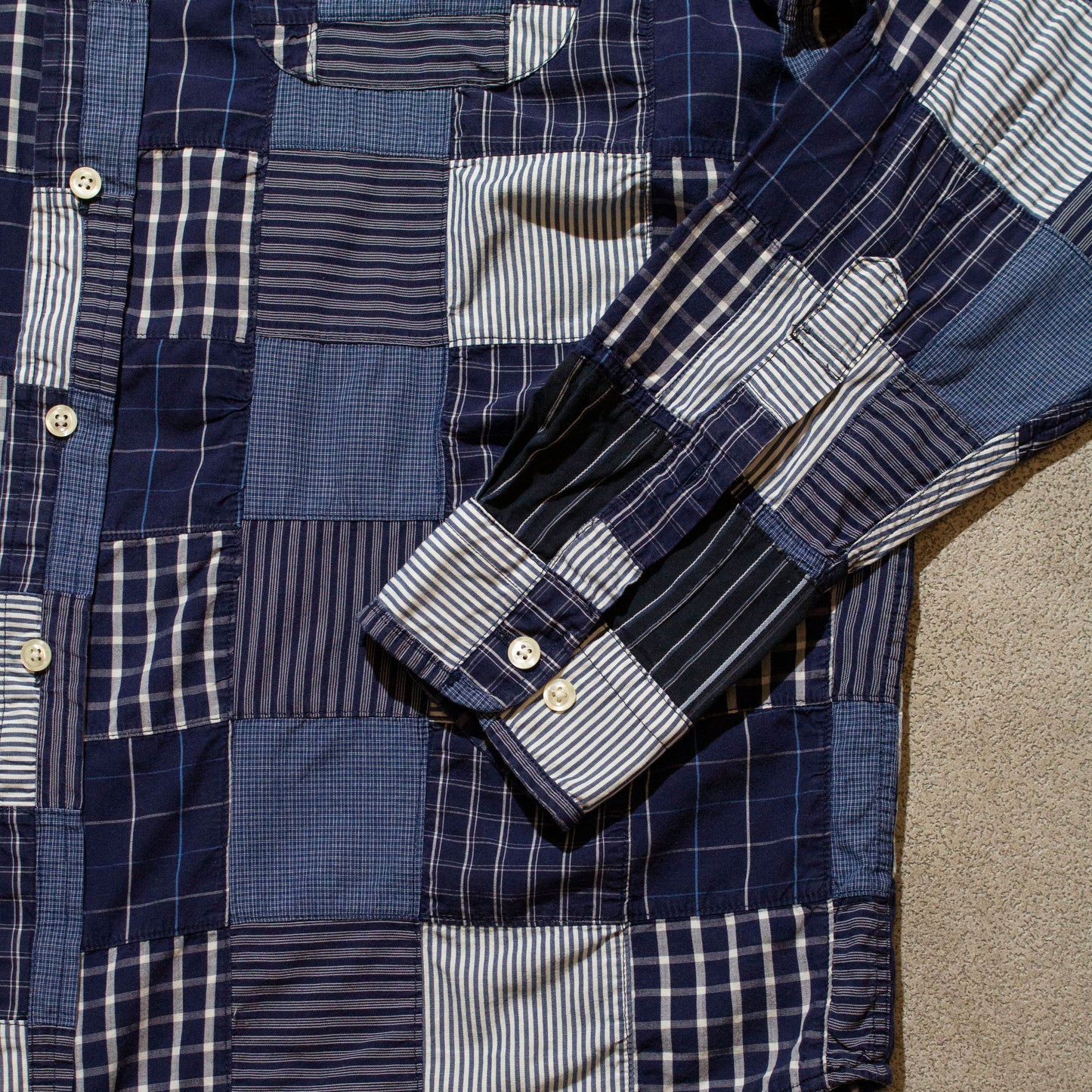 Patchwork Shirt【L】