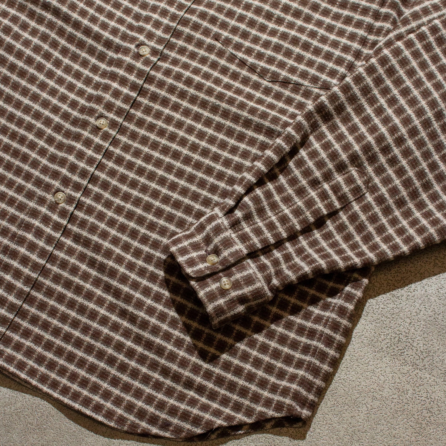 Flannel Check Shirt【L】