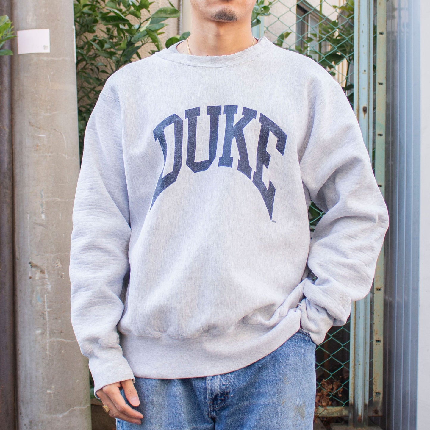 Reverse Type "DUKE" Sweat  Made in U.S.A.【L】