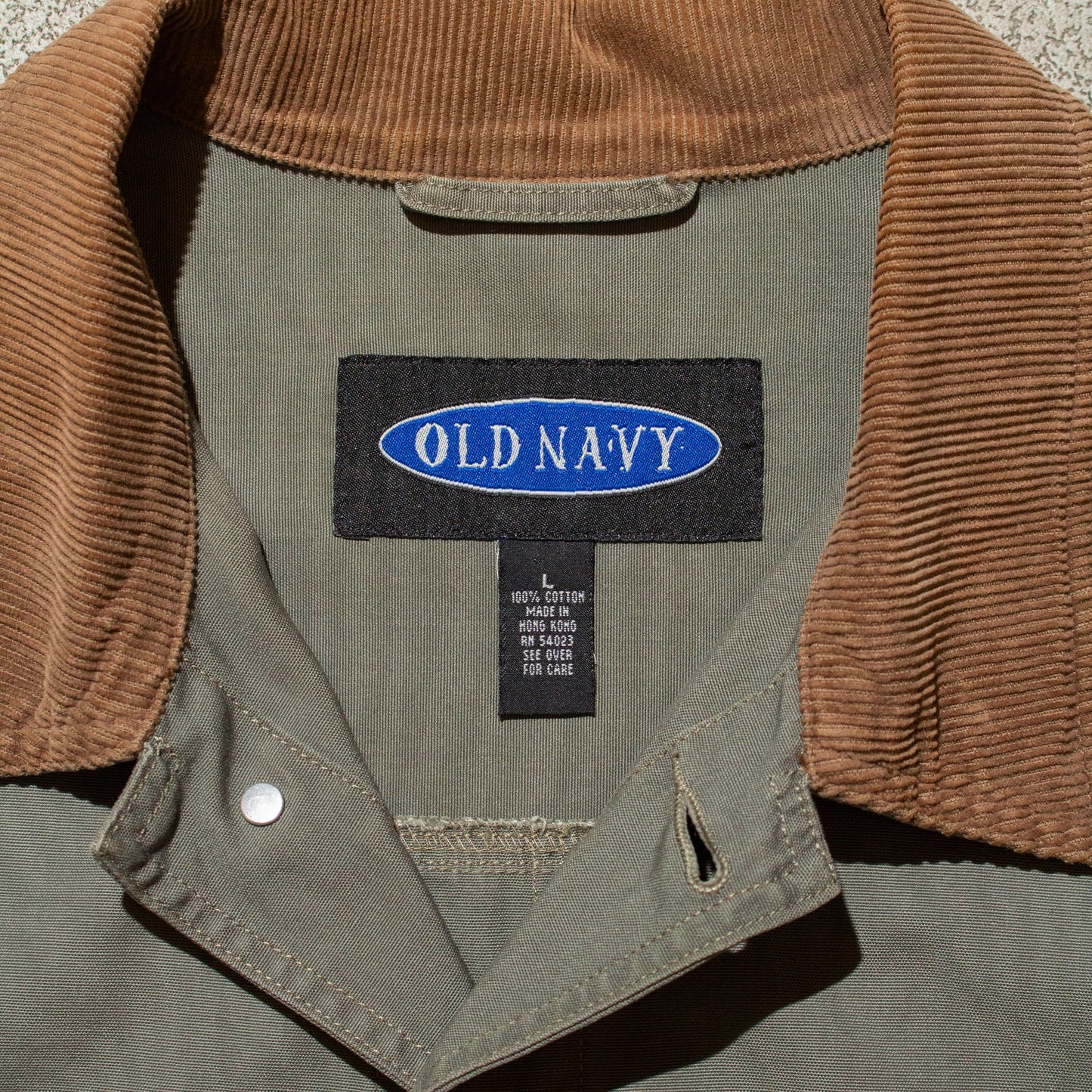 Unlined Cotton Coverall【L】
