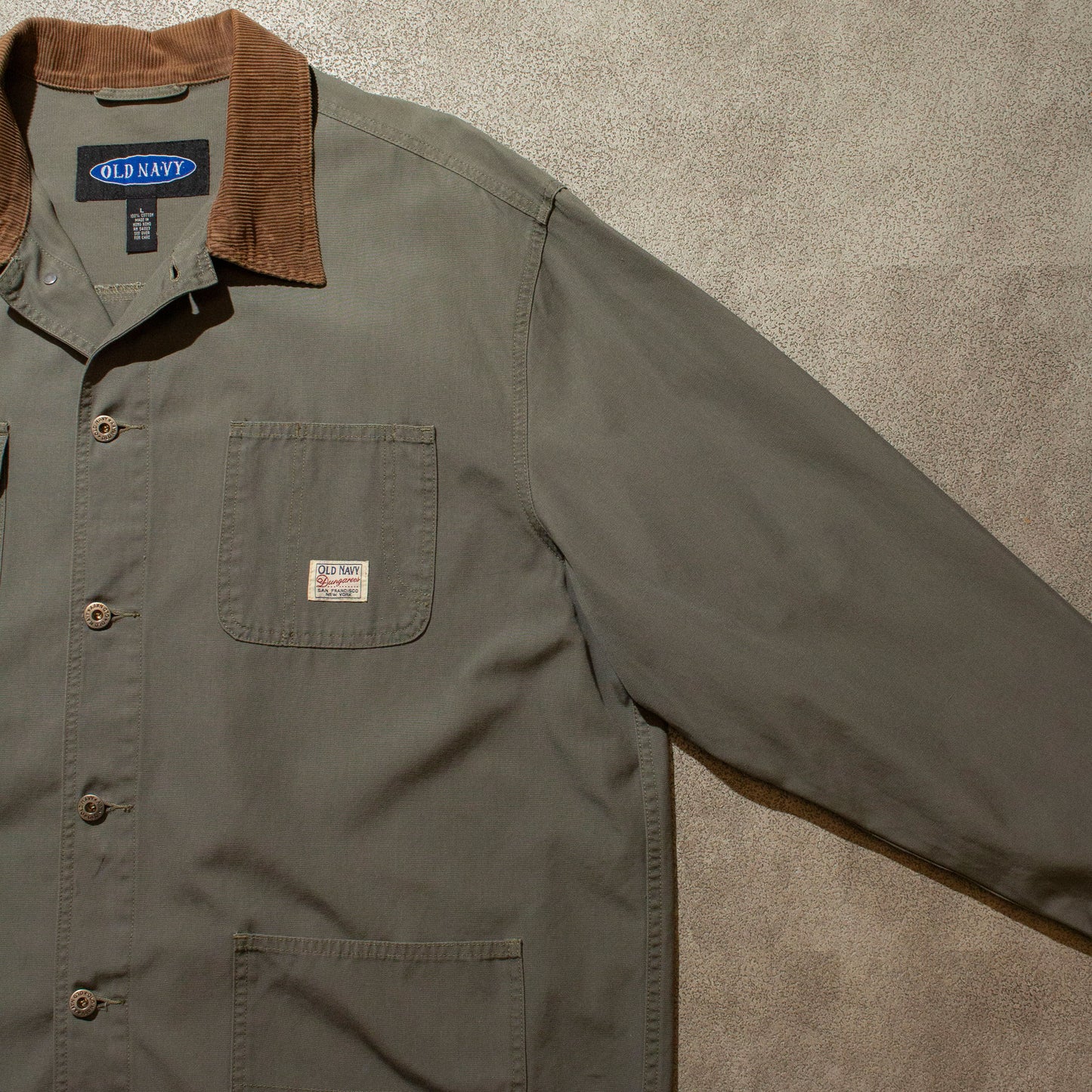 Unlined Cotton Coverall【L】