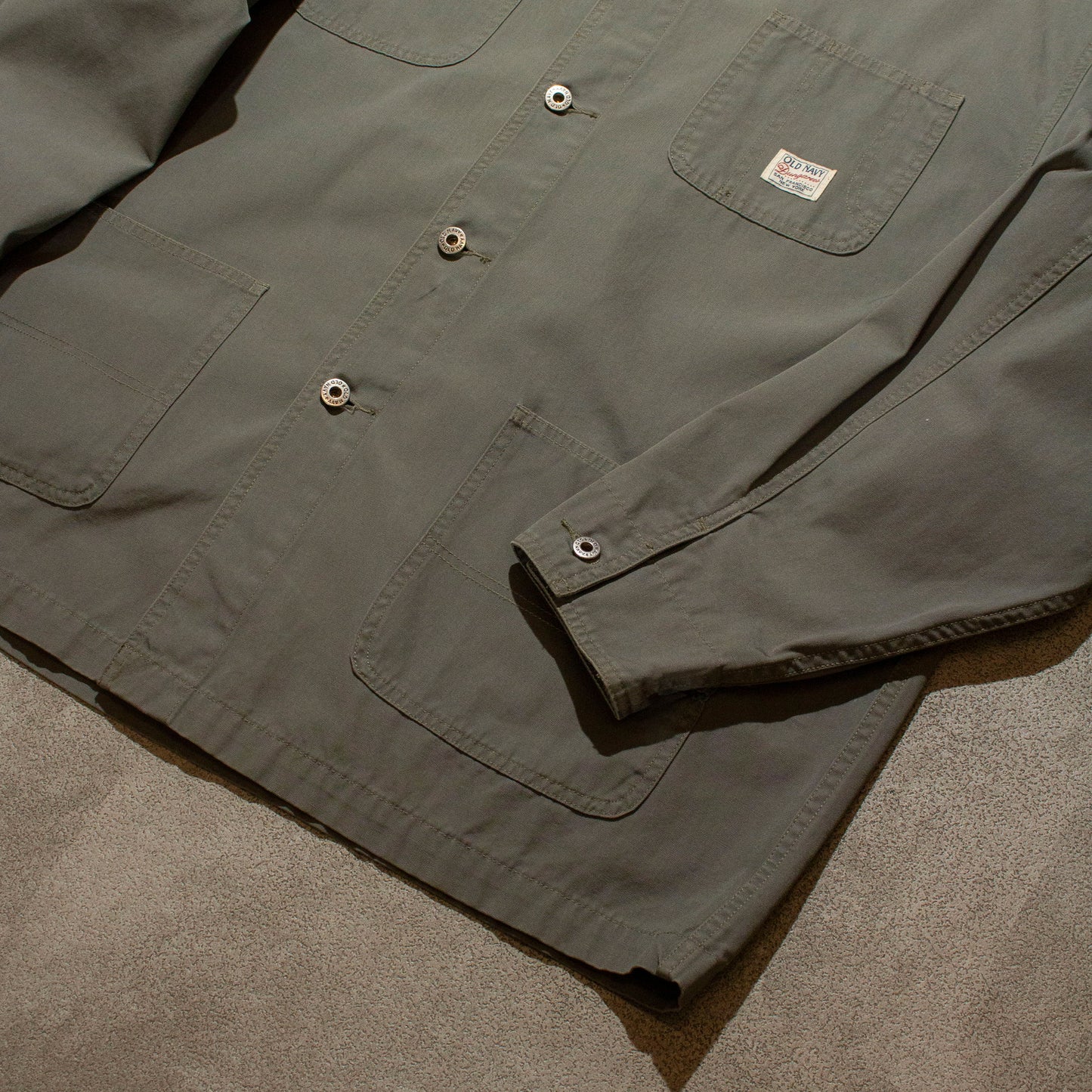 Unlined Cotton Coverall【L】