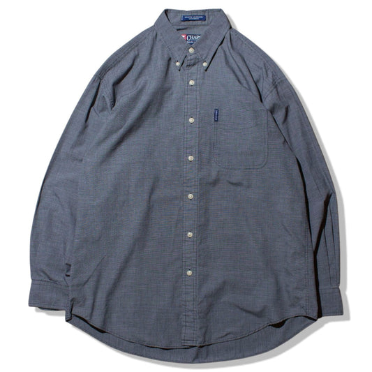 Cotton × Poly Check Shirt【L】