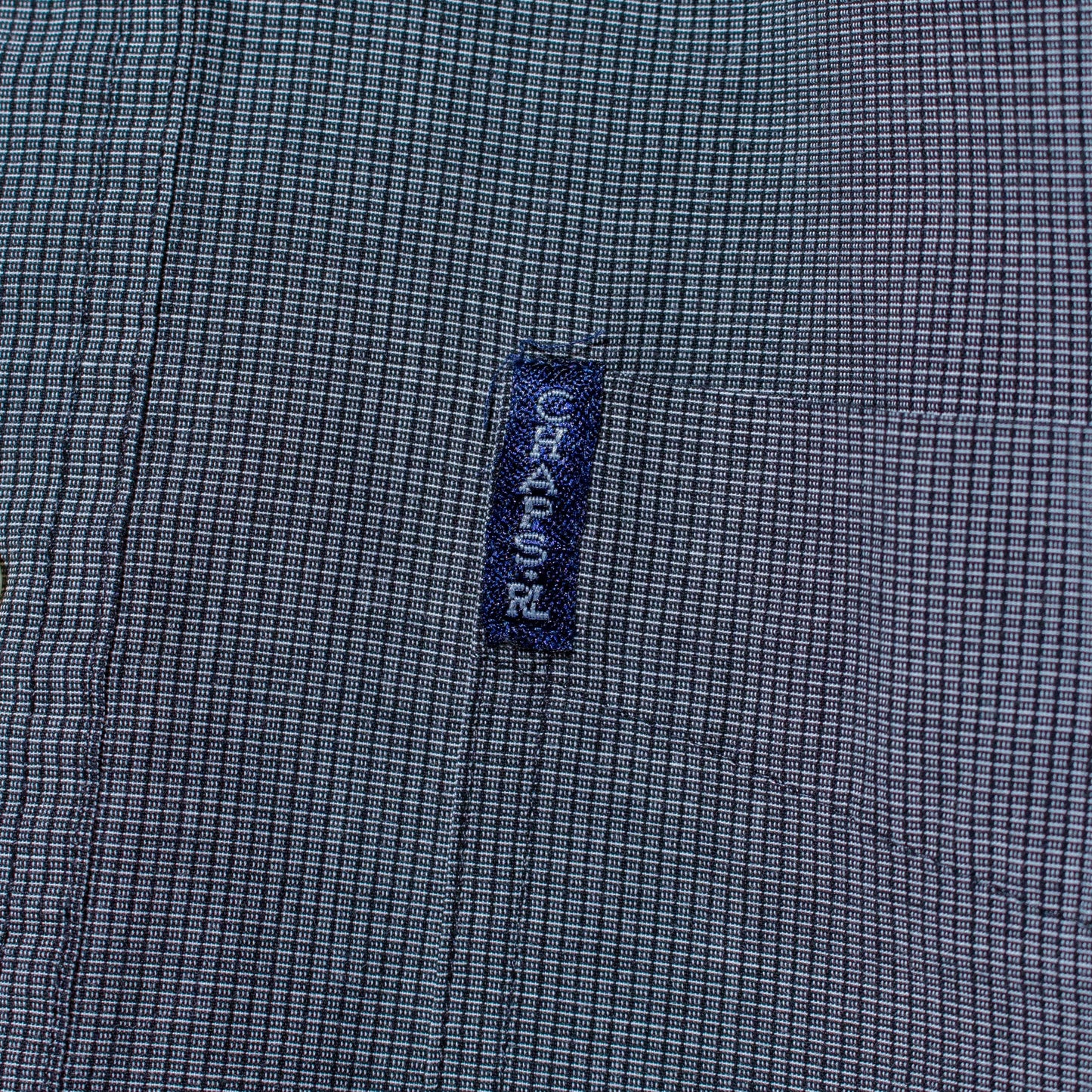 Cotton × Poly Check Shirt【L】