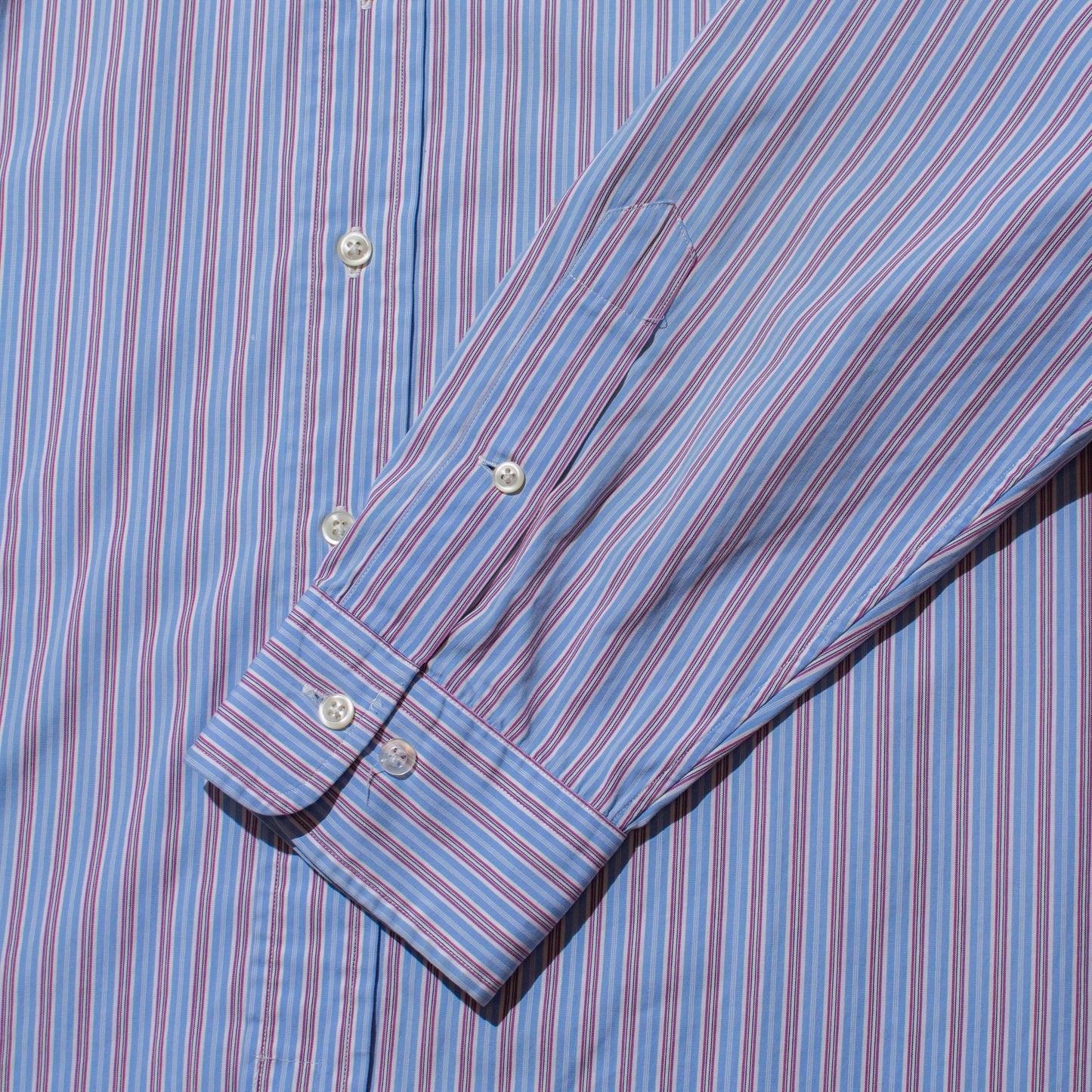 "Andrew" Custom Resized Stripe Shirt【About L】