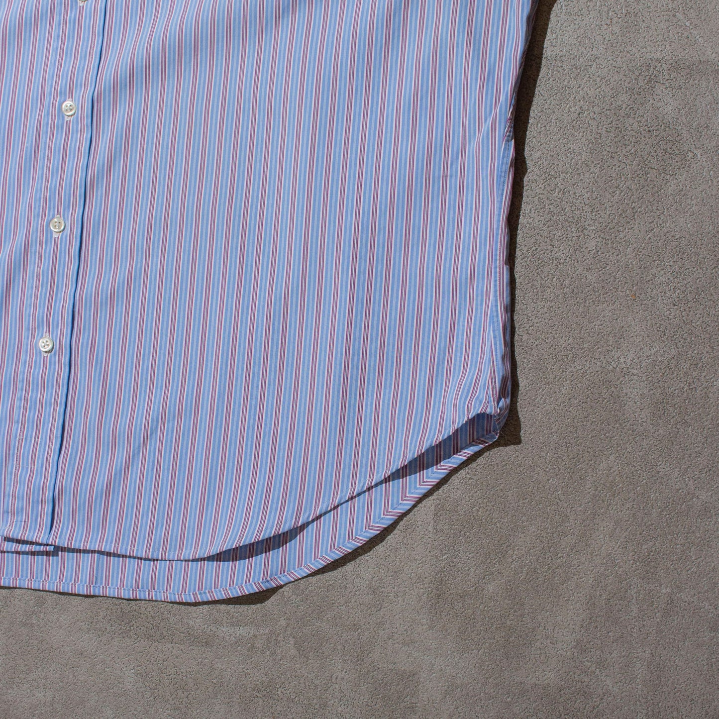 "Andrew" Custom Resized Stripe Shirt【About L】