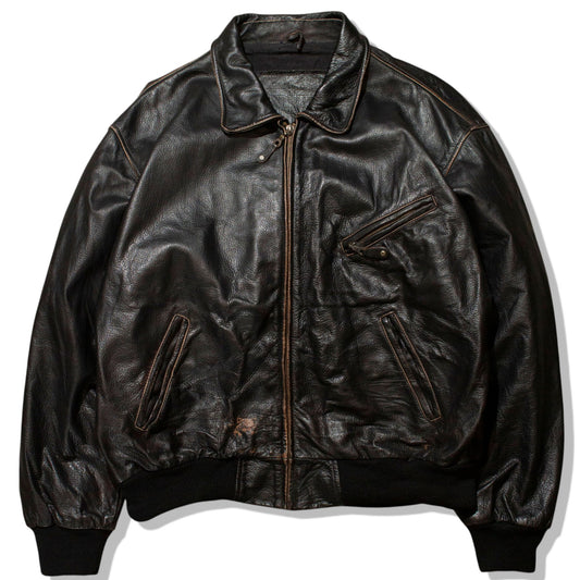 Leather Jacket【About XL】