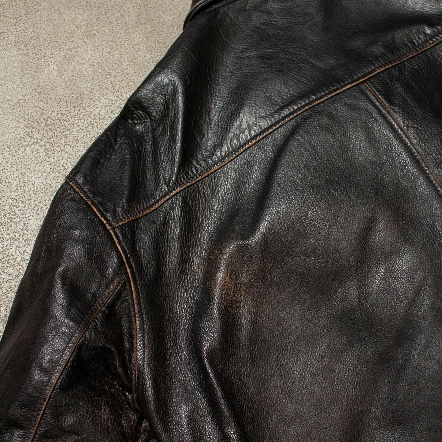 Leather Jacket【About XL】
