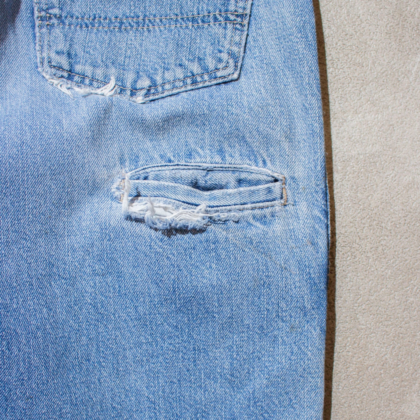 Double Knee Work Denim Pants【W38/L30】