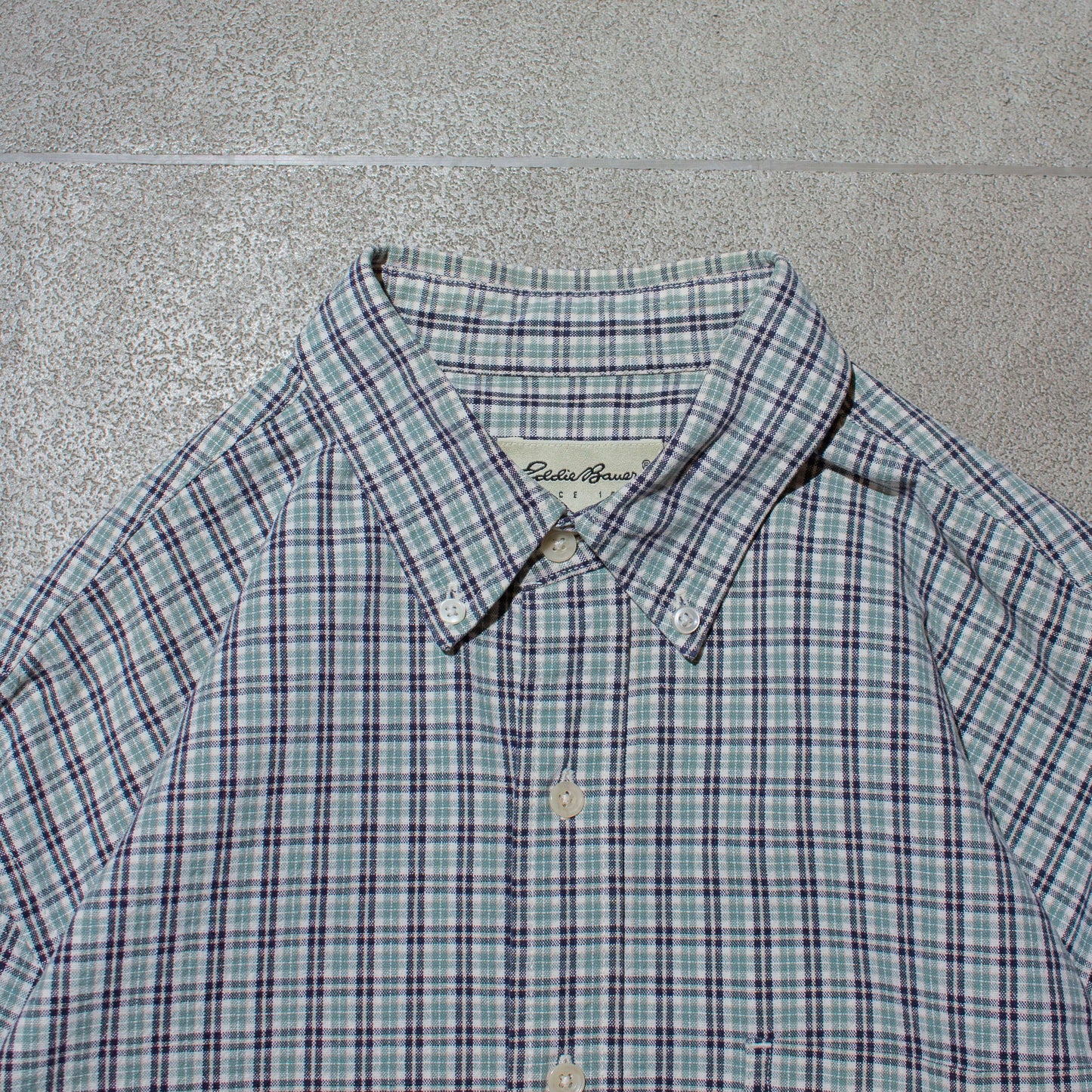Green Check B.D Shirt【L】