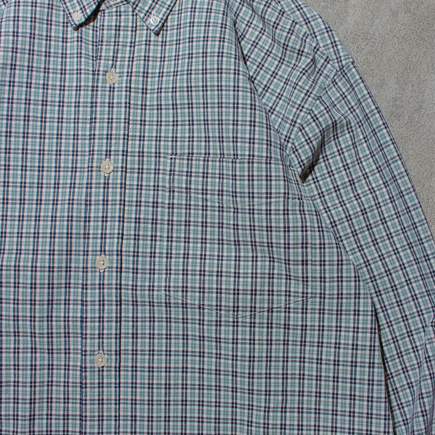 Green Check B.D Shirt【L】