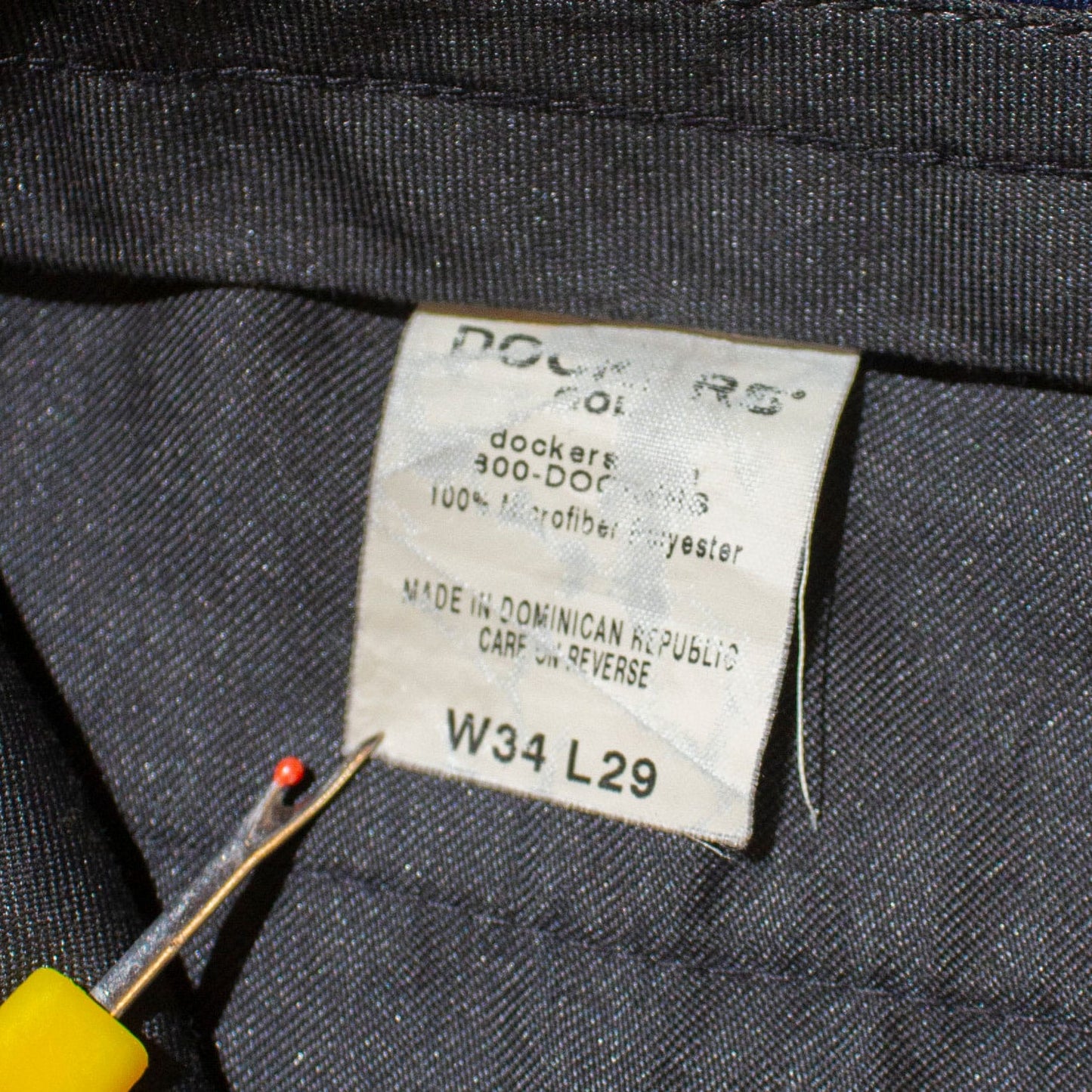 Poly 2tuck Slacks【W34/L29】