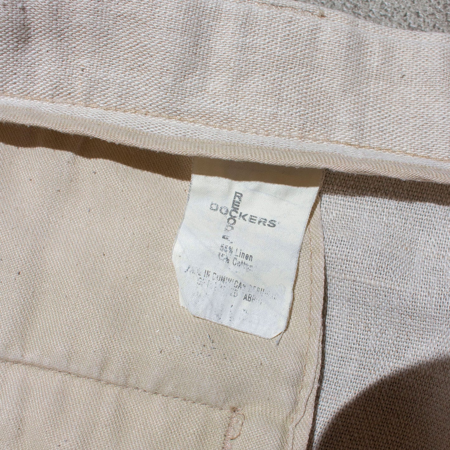 Cotton×Linen 2tuck Slacks【W32×L32】